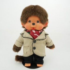 Monchhichi 米色西裝男孩