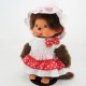 Monchhichi 白裙帽子女孩