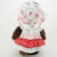 Monchhichi 白裙帽子女孩