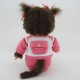 Monchhichi 粉紅運動套裝女孩