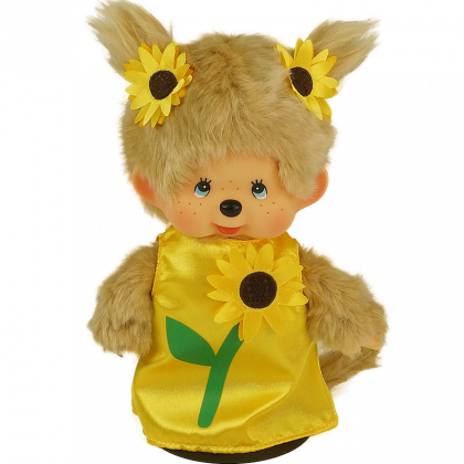 Monchhichi 向日葵裙子女孩