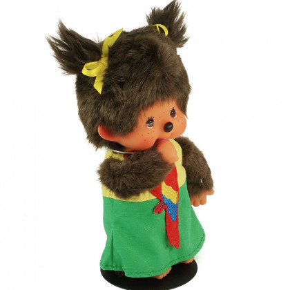 Monchhichi 鸚鵡裙子女孩