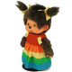 Monchhichi 彩虹裙子女孩