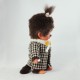 Monchhichi 格仔外套女孩