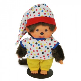 Monchhichi 七彩波點T恤男孩