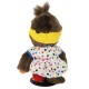 Monchhichi 七彩波點T恤女孩