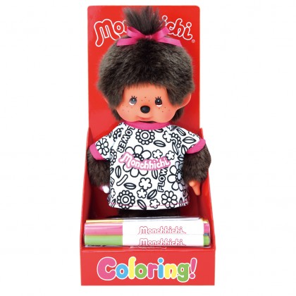 Monchhichi 上色T恤女孩