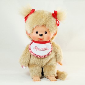 Monchhichi 基本款金髮孖辮女孩 (Premium)