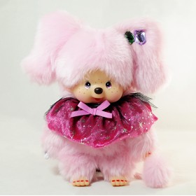 Monchhichi 粉紅百厭女孩