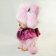 Monchhichi 粉紅百厭女孩