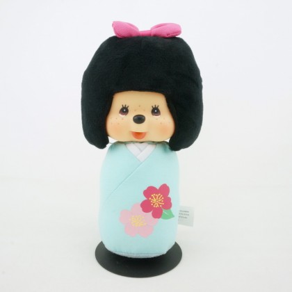 Monchhichi 藍色小芥子女孩