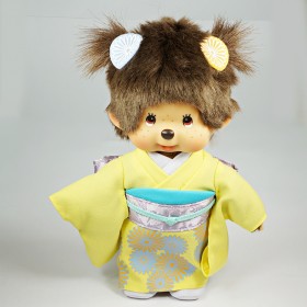 Monchhichi 菊花和服女孩