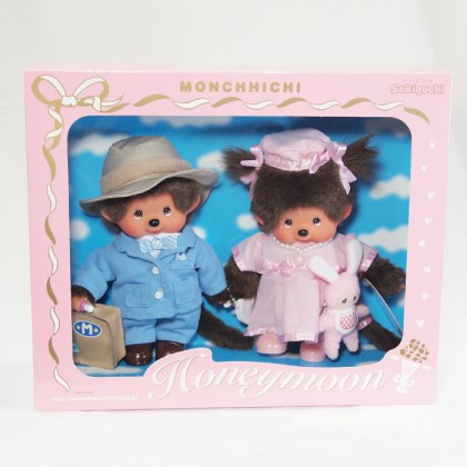 Monchhichi 蜜月夫妻套裝禮盒