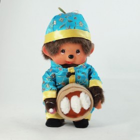 Monchhichi 蒸餃點心中國男孩