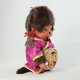 Monchhichi 燒賣點心中國女孩