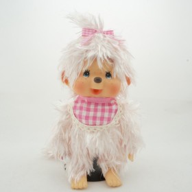 Monchhichi 粉紅鬈髮女孩