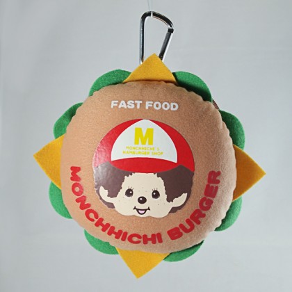 Monchhichi 漢堡包零錢包