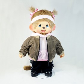 Monchhichi 運動裝女孩 (45cm)