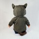 Monchhichi 灰狼外套男孩 (45cm)