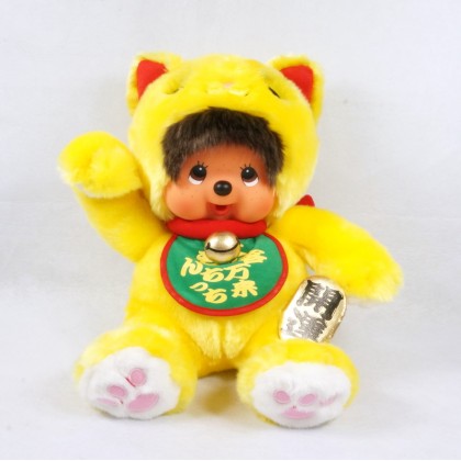 Monchhichi 黃金招財貓 (45cm)