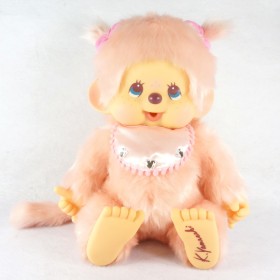 Monchhichi 設計師粉紅色特別版女孩 (45cm)