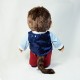 Monchhichi 盛裝男孩(藍色)(45cm)