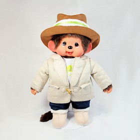 Monchhichi 外套男孩(米色)(大型)