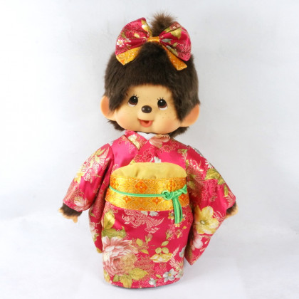 Monchhichi 傳統和服女孩 (大型)