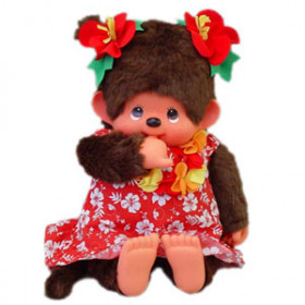 Monchhichi 夏威夷女孩 (80cm)