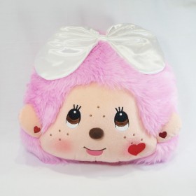 Monchhichi 蝴蝶結Cushion(白色)