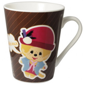 Monchhichi 啡色瓦杯