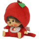 Monchhichi 大頭蘋果男孩掛件