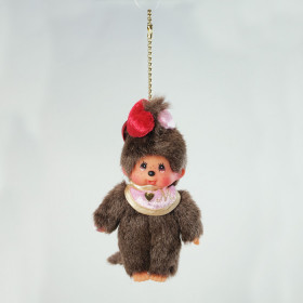 Monchhichi 40周年系列-女孩 掛件