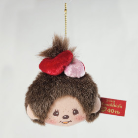 Monchhichi 40周年系列-女孩 手機螢幕擦掛件