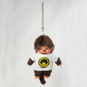 Monchhichi  猴出沒注意T-Shirt男孩 掛件