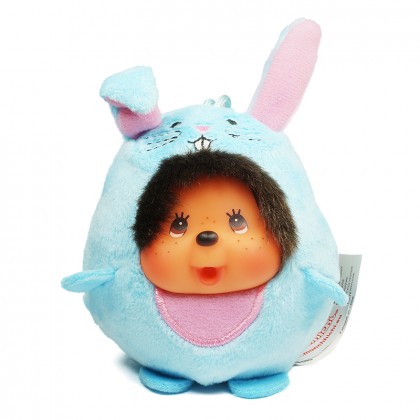 Monchhichi 圓碌碌兔仔掛件