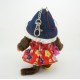 Monchhichi 太陽帽夏日裝扮女孩