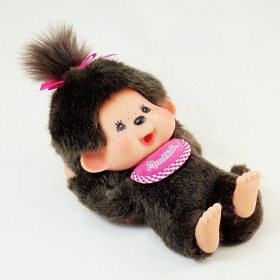 Monchhichi 悠閒手機座女孩