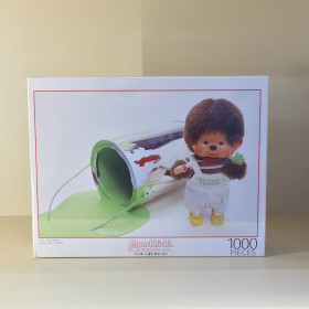 Monchhichi 1000塊拼圖 傾倒油漆