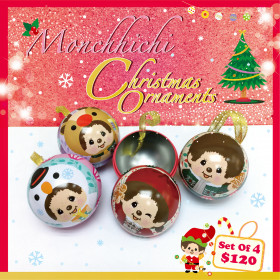 Monchhichi 聖誕掛飾套裝