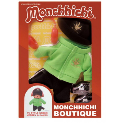 Monchhichi 綠色外套DJ套裝
