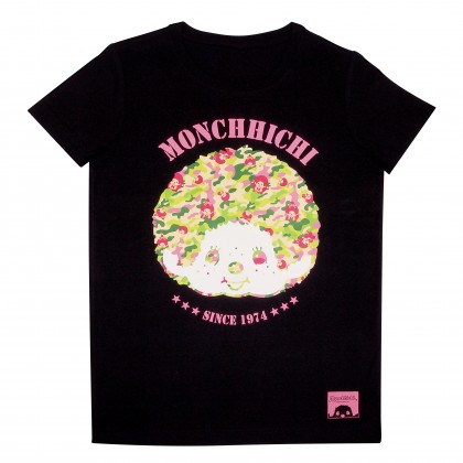 Monchhichi 迷彩T恤 (XS碼)