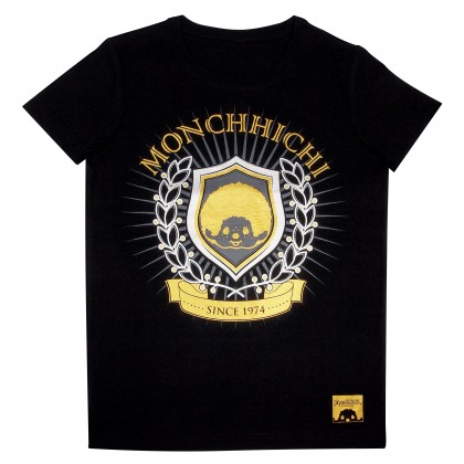 Monchhichi 徽章T恤 (XS碼)