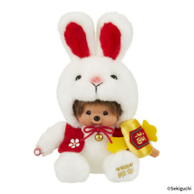 Monchhichi 兔年生肖款 S号