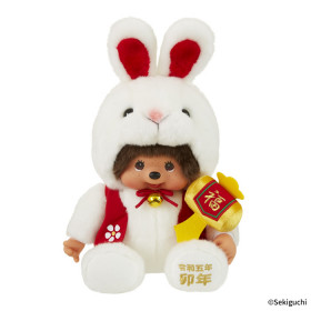 Monchhichi 兔年生肖款 L号