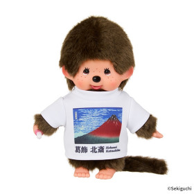 Monchhichi 藝術系列男孩 赤富士 S號