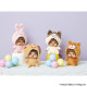 Monchhichi X IRASUTOYA 小狗大頭掛件