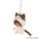 Monchhichi X IRASUTOYA 貓咪大頭掛件