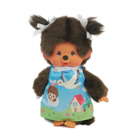 Monchhichi 送子鹤连衣裙女孩