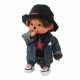 Monchhichi 黑色禮帽星星T恤男孩